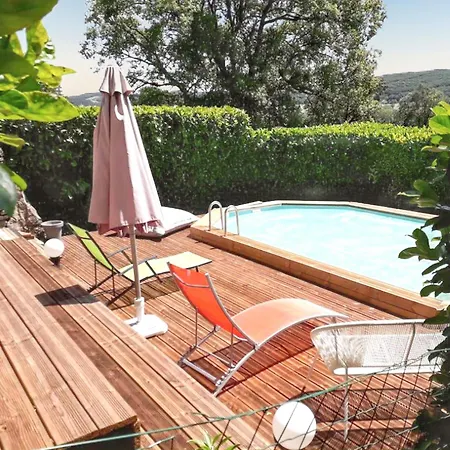 Maison De Caractere A Avec Piscine Privee * Pierrefiche (Aveyron)